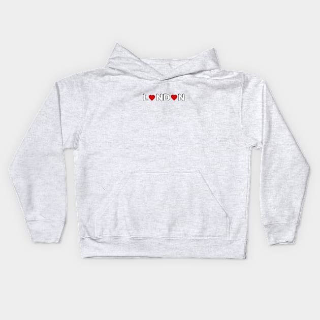 I love London Kids Hoodie by brightnomad